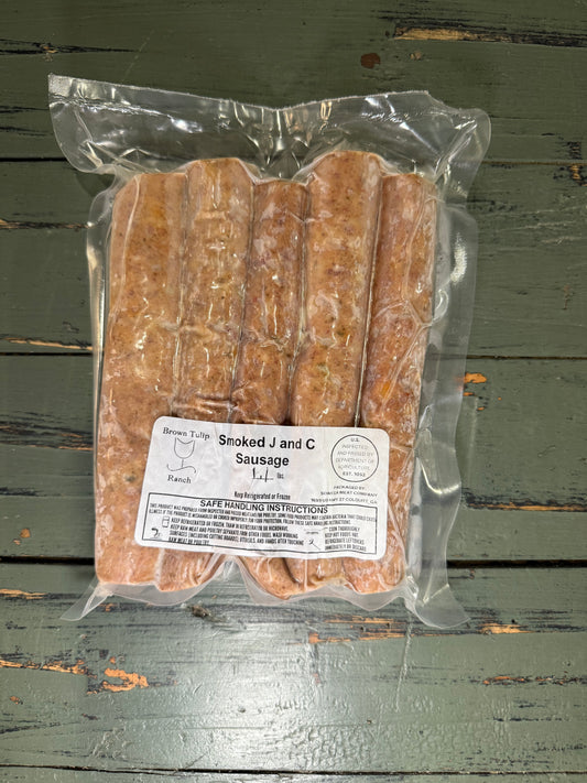 Jalapeno and Cheddar Smoked Sausage